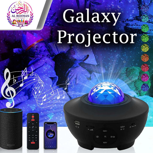 Galaxy Projector with Bluetooth Speaker