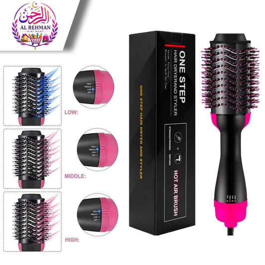 One-Step Hot Air Brush & Hair Dryer