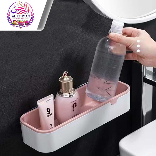 Wall-Mounted Cosmetic & Soap Organizer